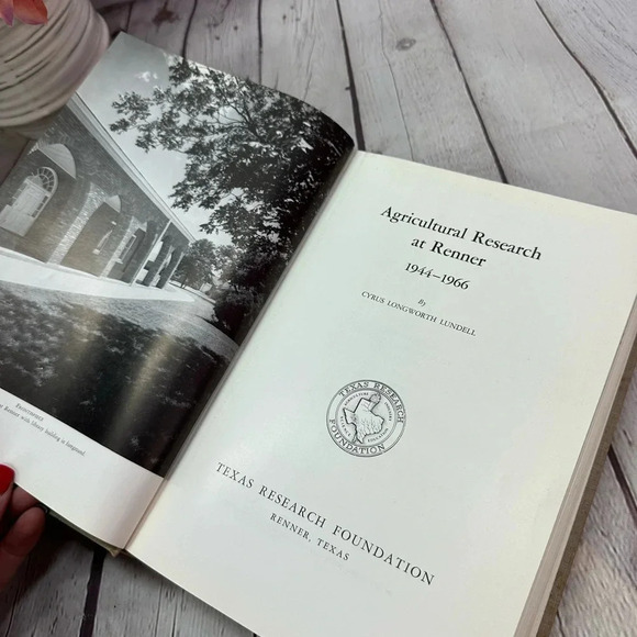 vintage agricultural research at renner 1944-1966 textbook 1967 second printing - Picture 5 of 9